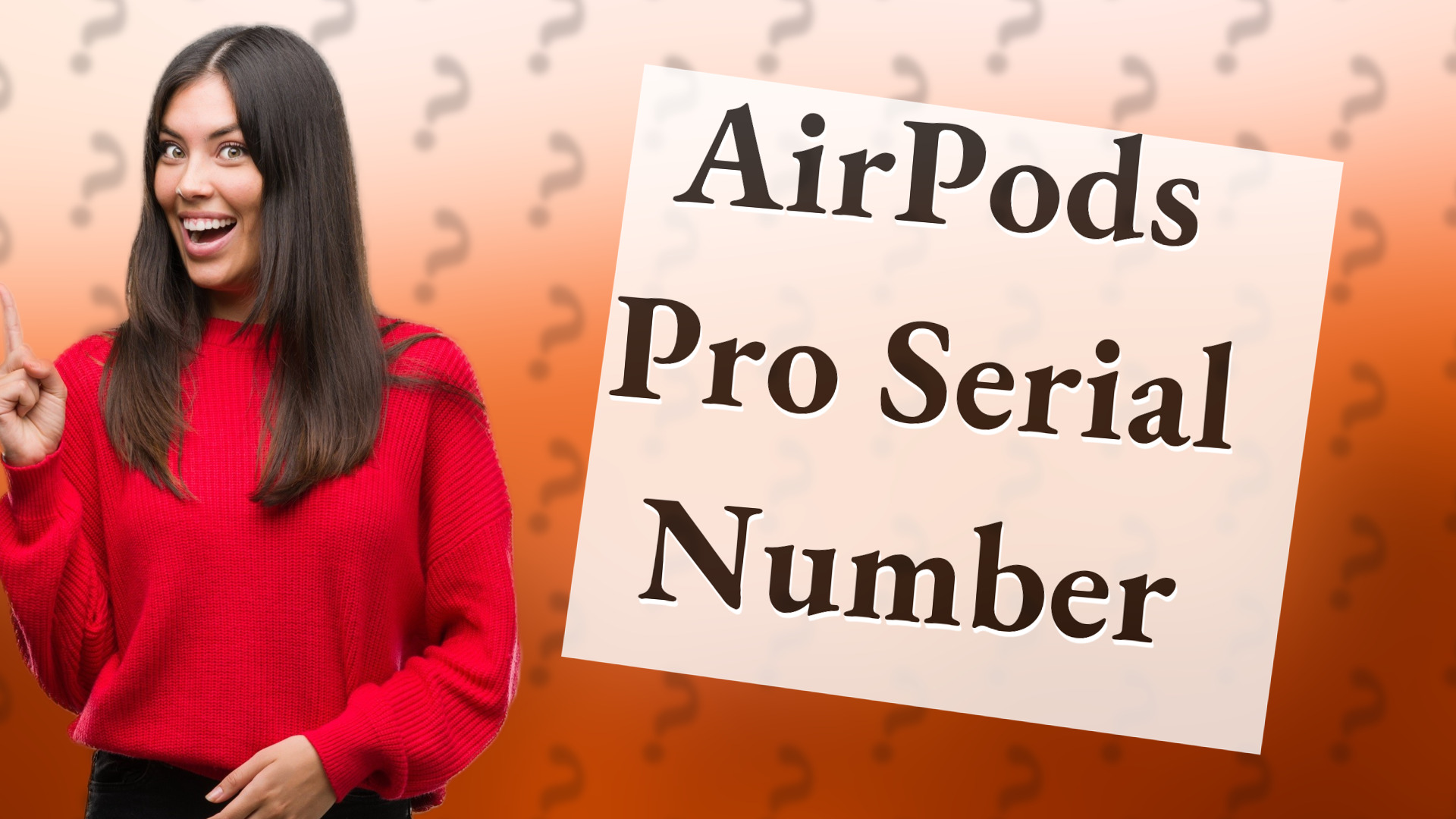 AirPods Pro Serial Number