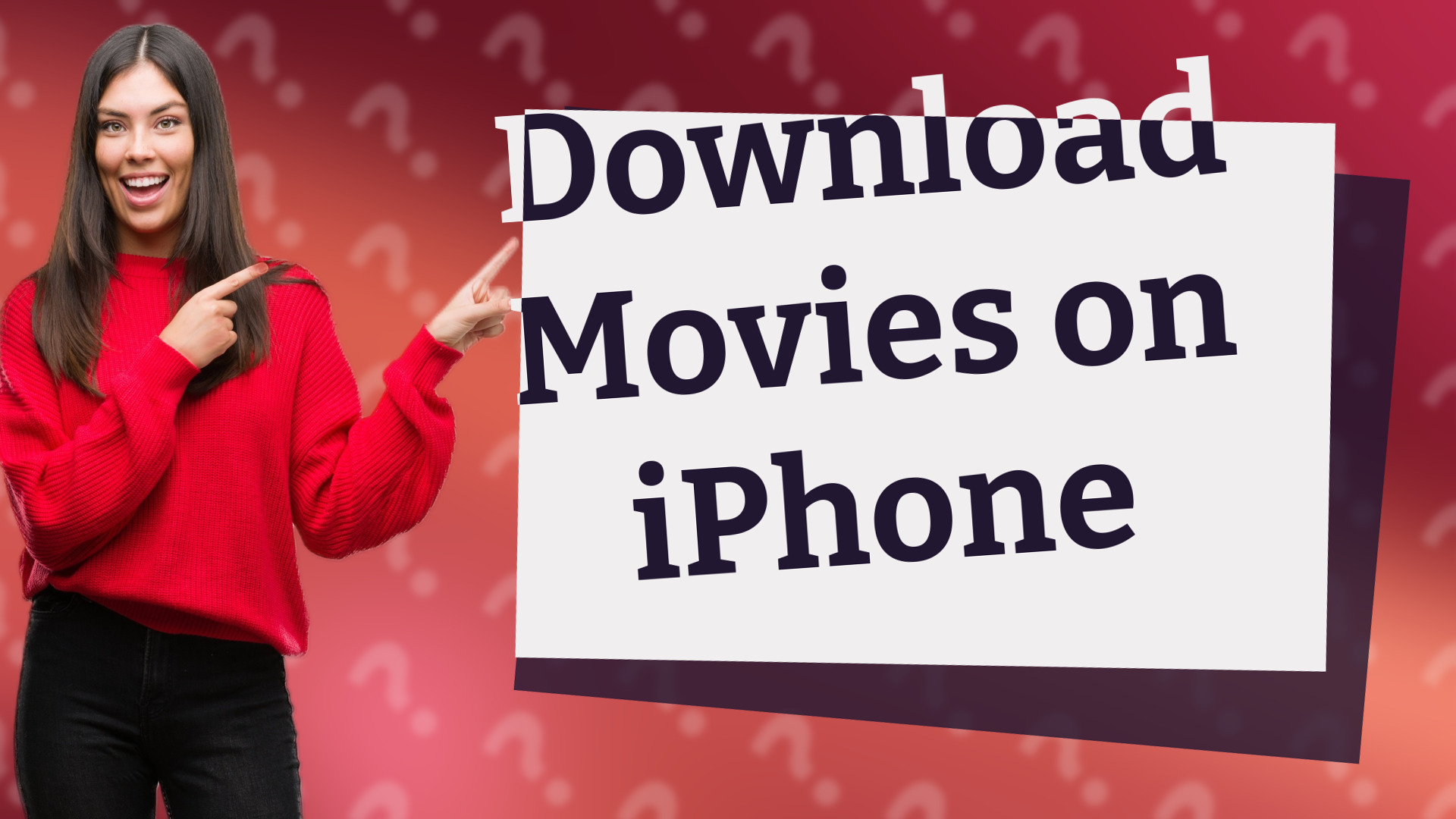 Download Movies on iPhone