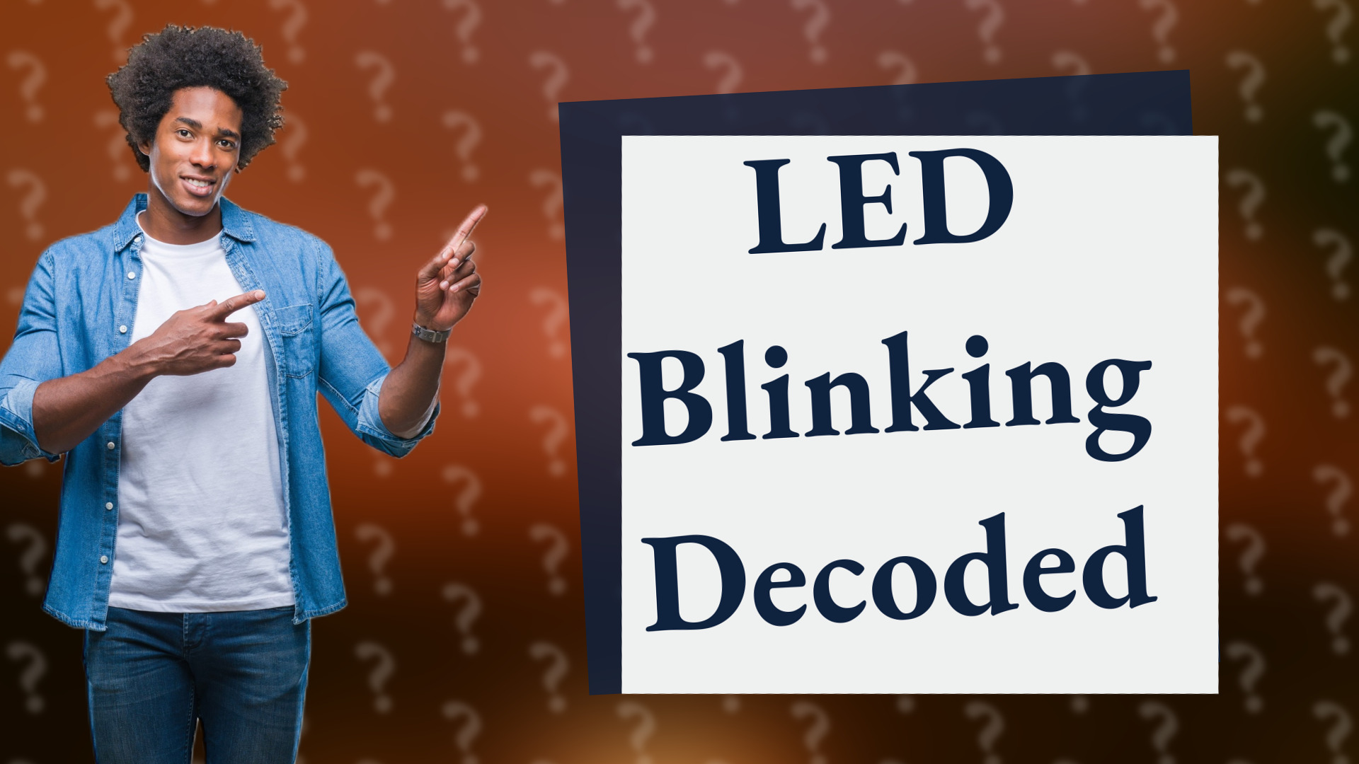 LED Blinking Decoded