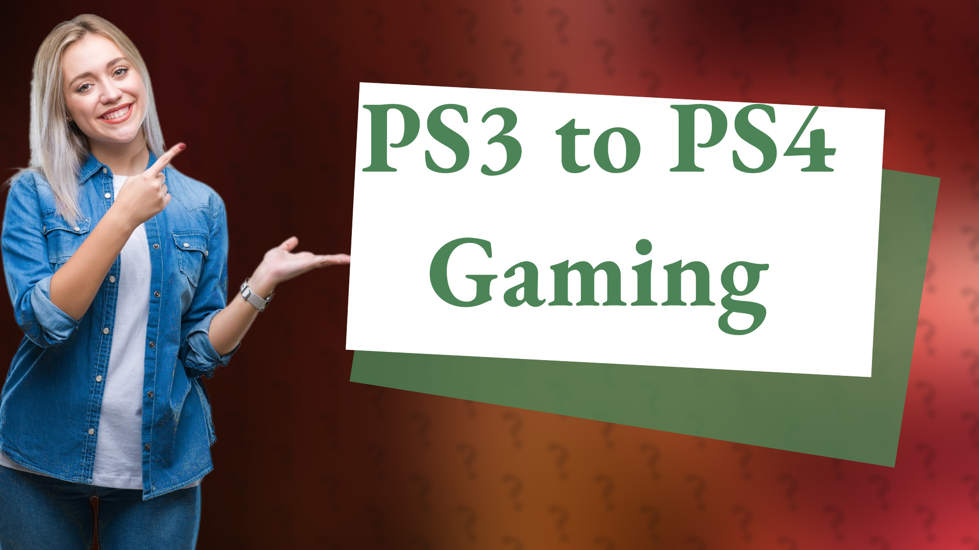 PS3 to PS4 Gaming