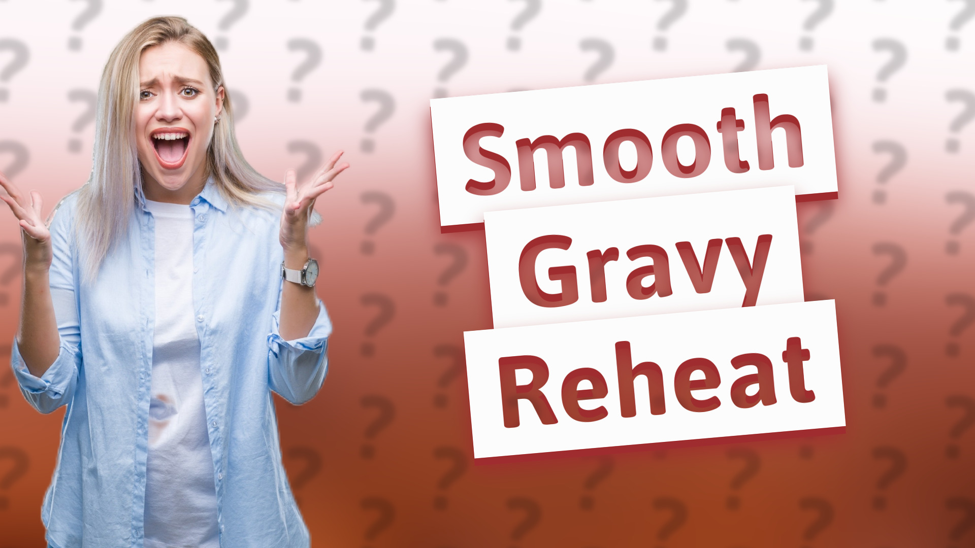 Smooth Gravy Reheat