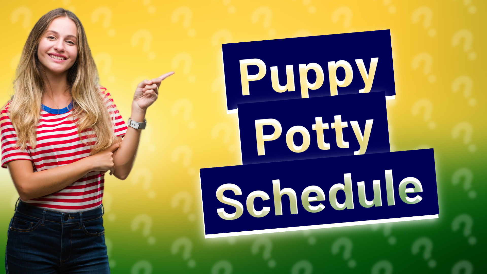 Puppy Potty Schedule