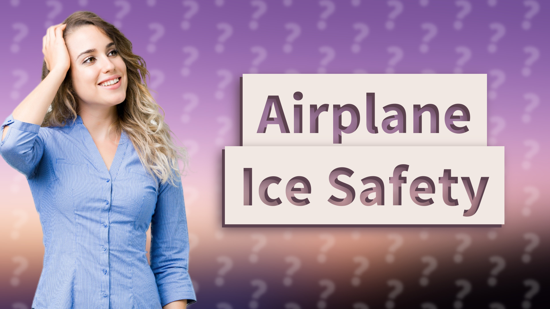 Airplane Ice Safety
