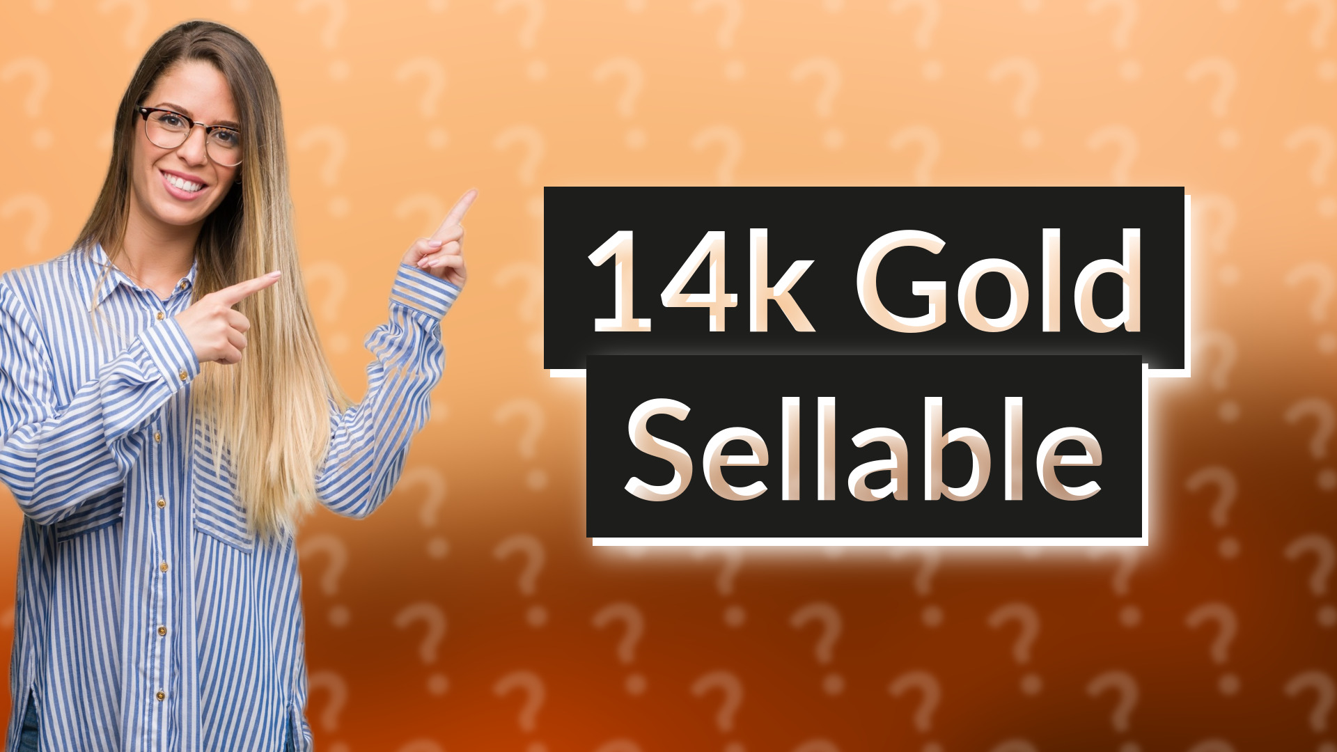 14k Gold Sellable