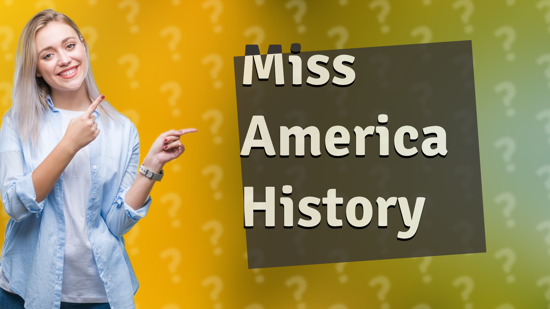 Miss America History
