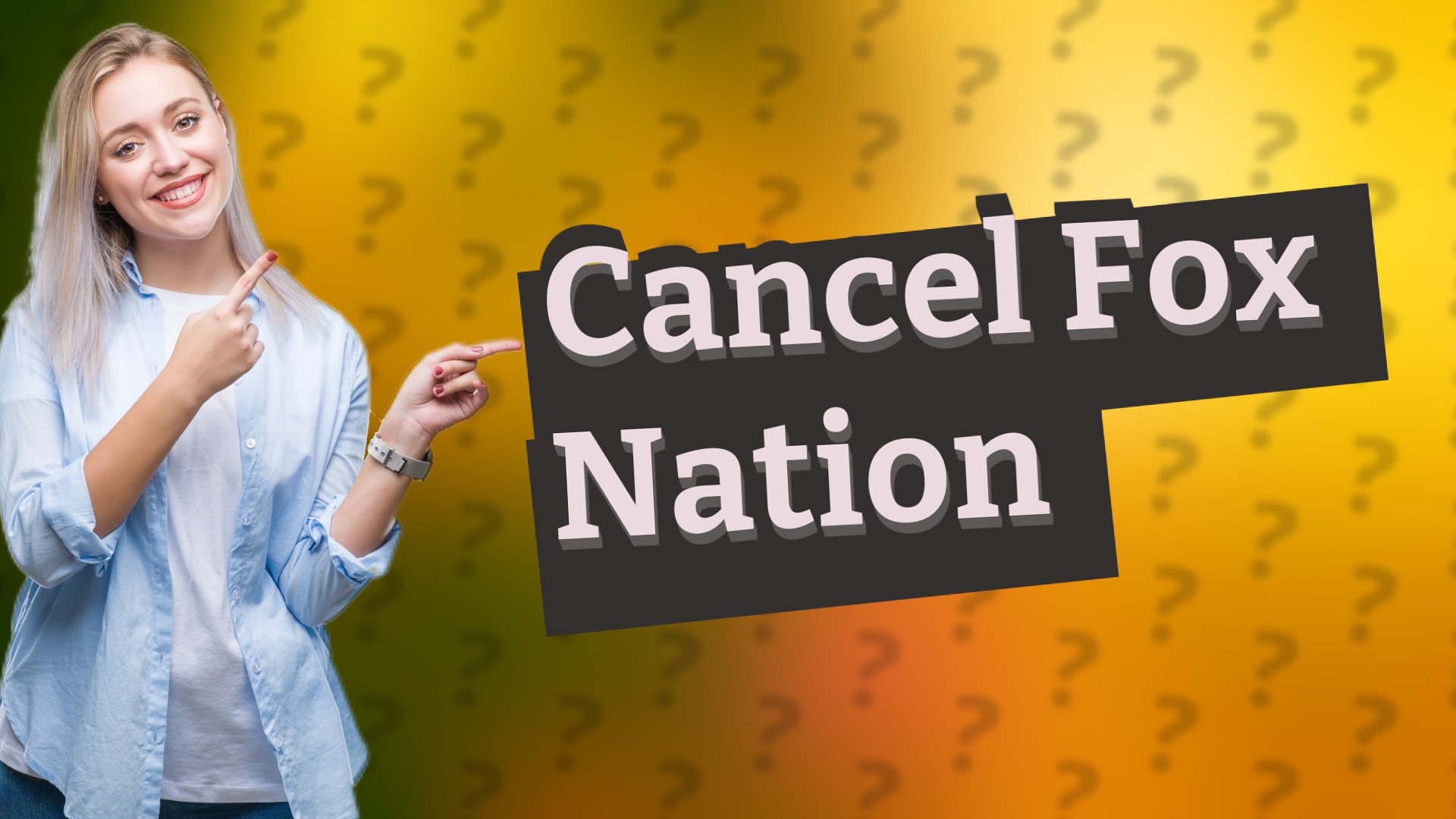 Cancel Fox Nation