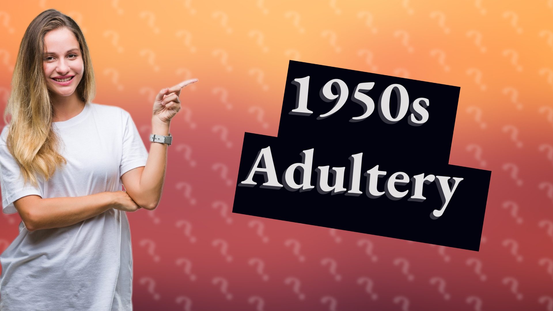 1950s Adultery