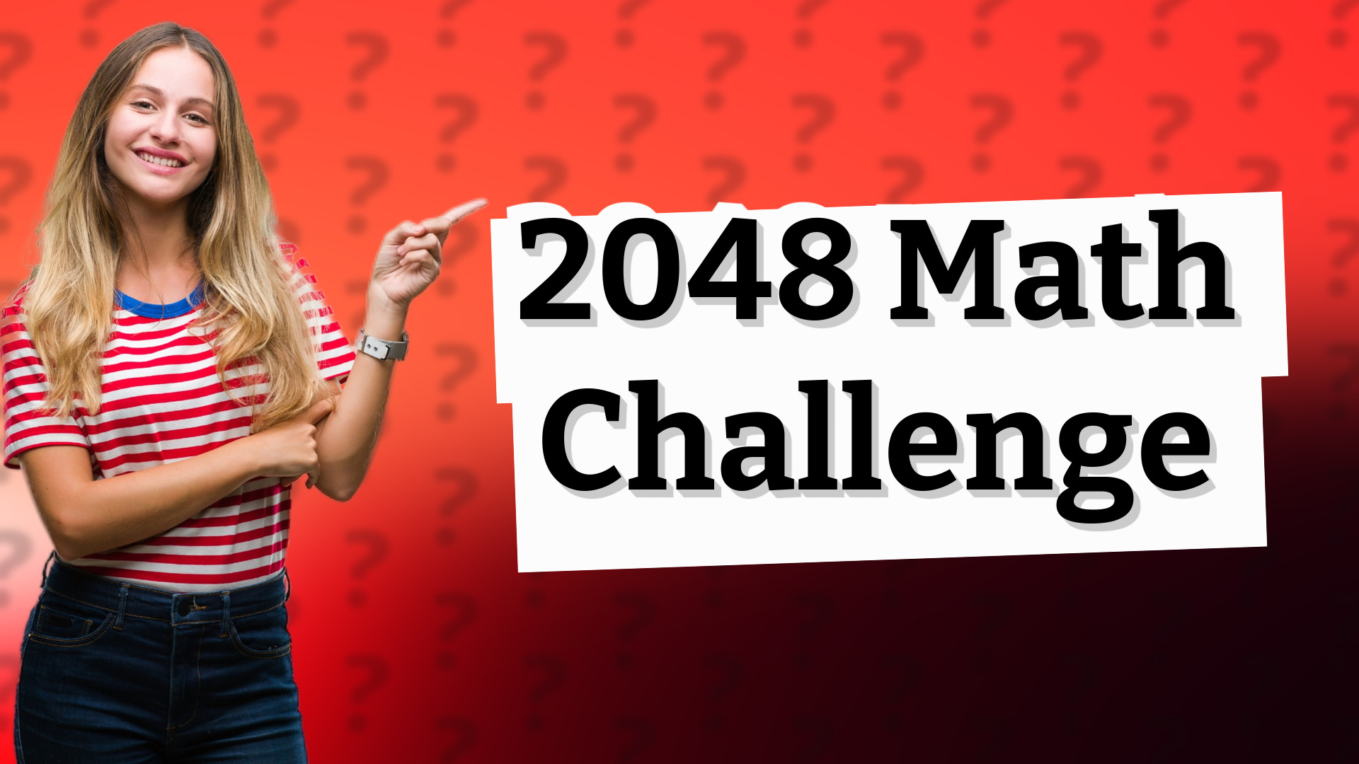 2048 Math Challenge