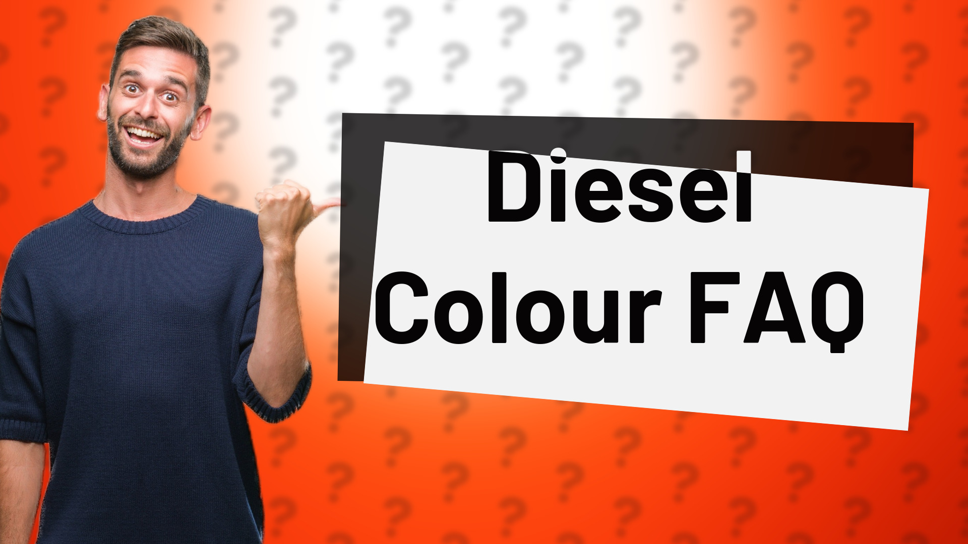 Diesel Colour FAQ