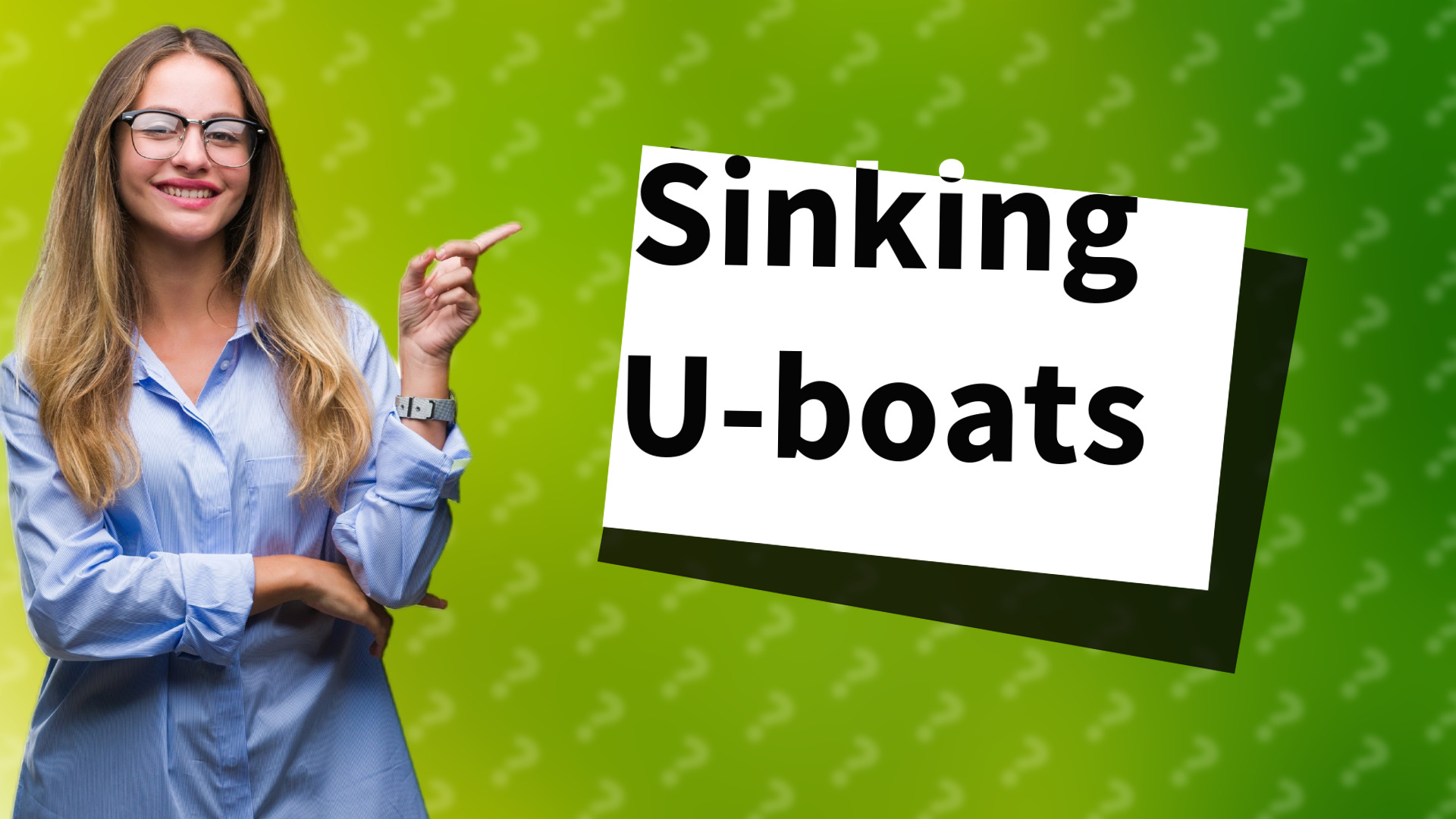 Sinking U-boats