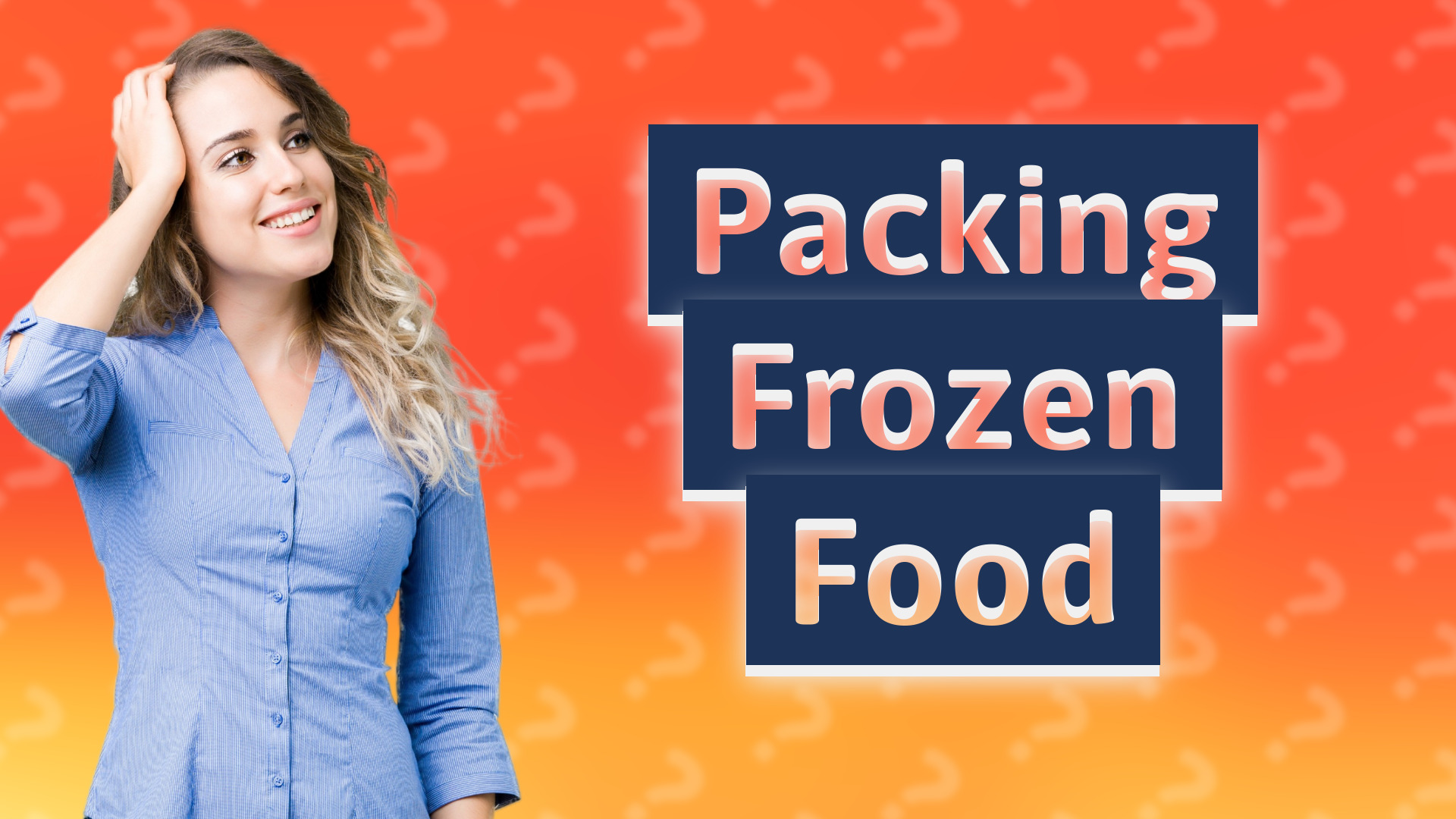 Packing Frozen Food