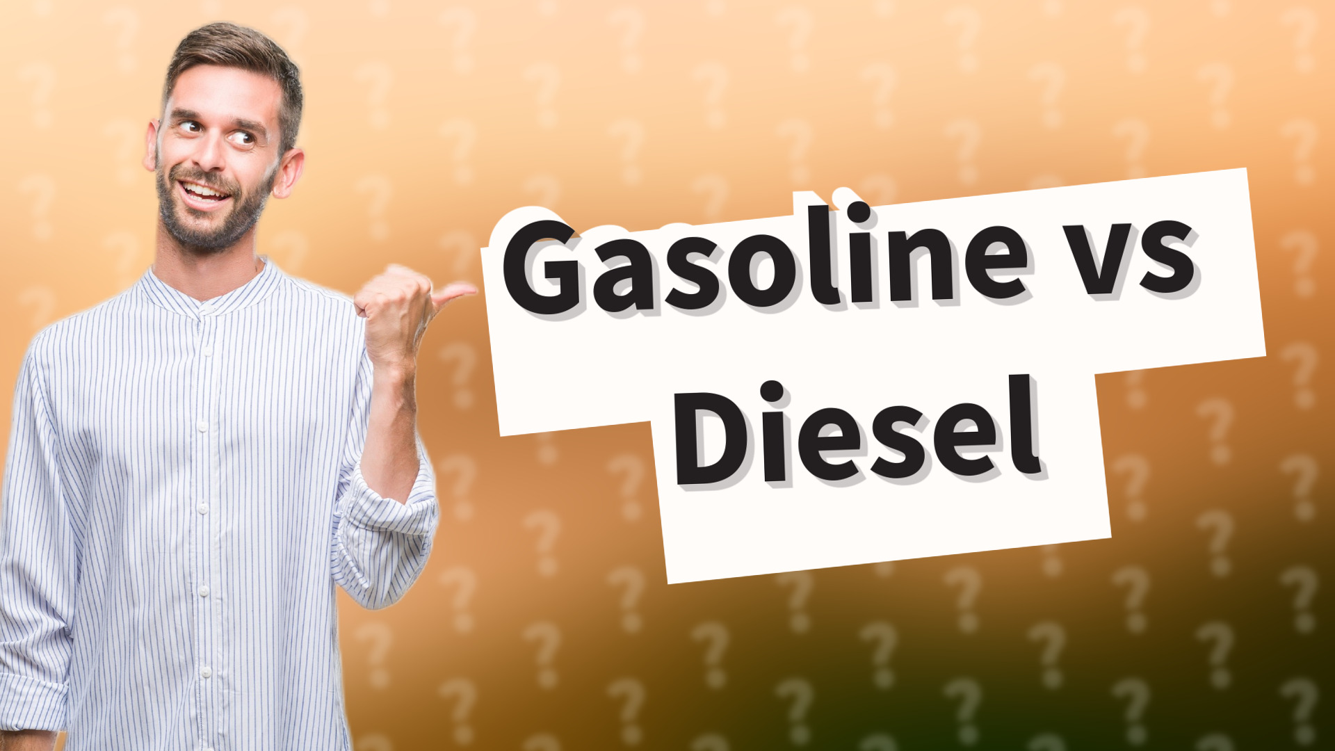 Gasoline vs Diesel
