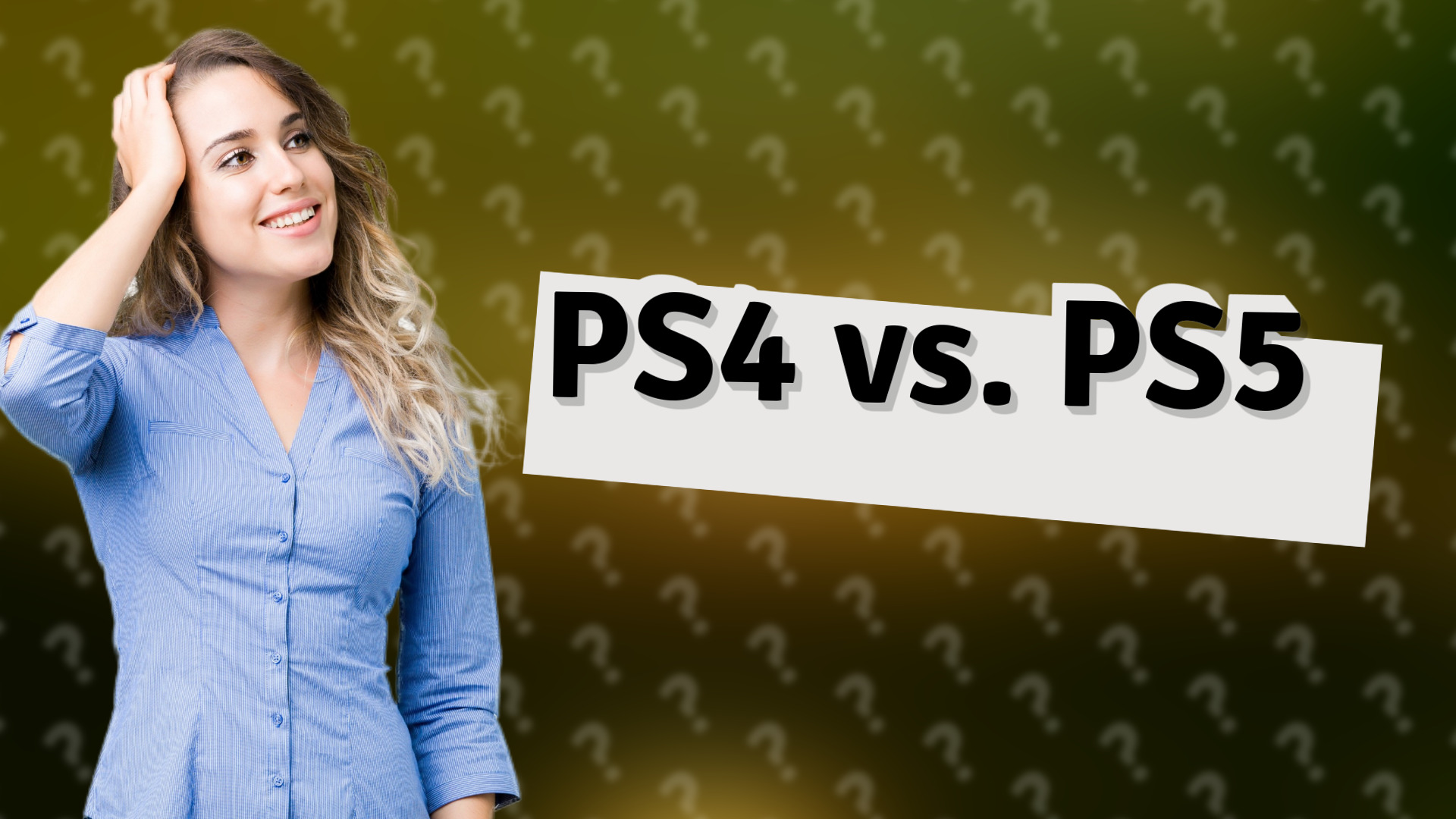 PS4 vs. PS5