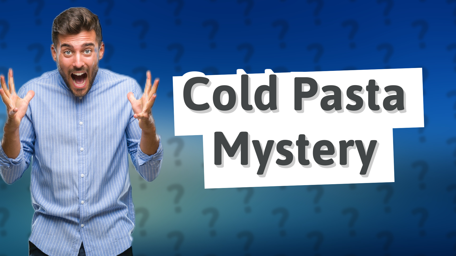 Cold Pasta Mystery