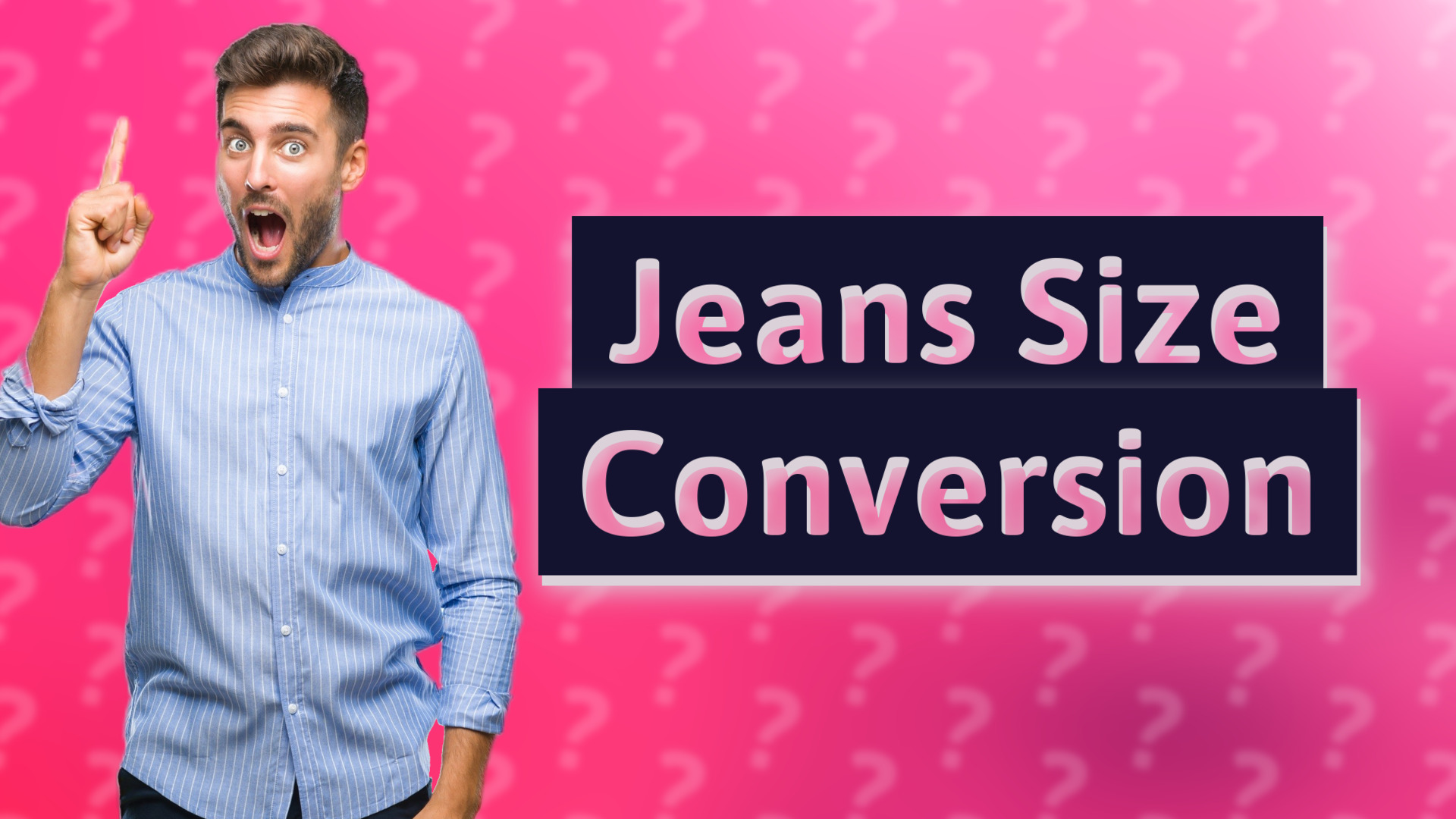 Jeans Size Conversion