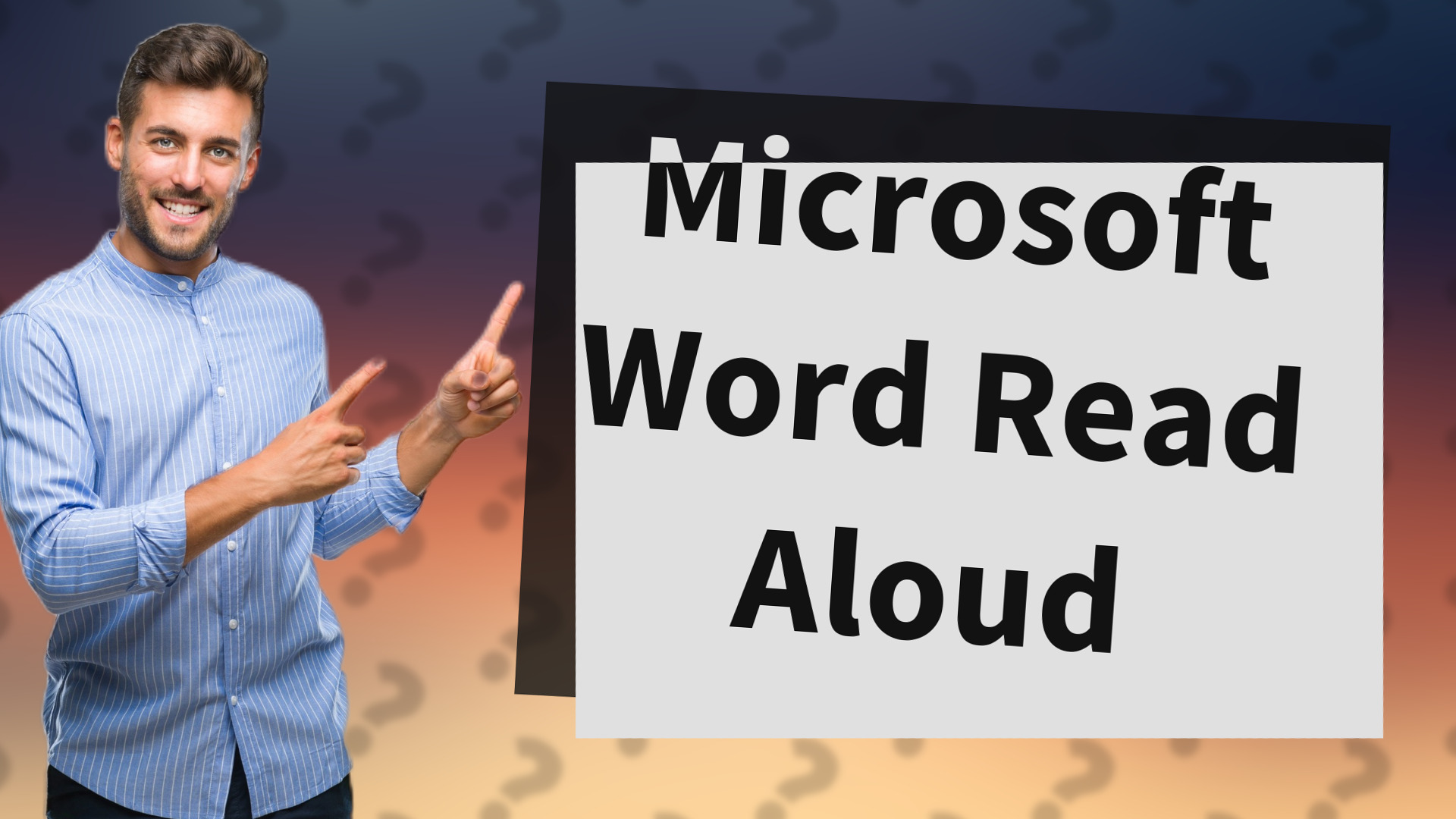 Microsoft Word Read Aloud