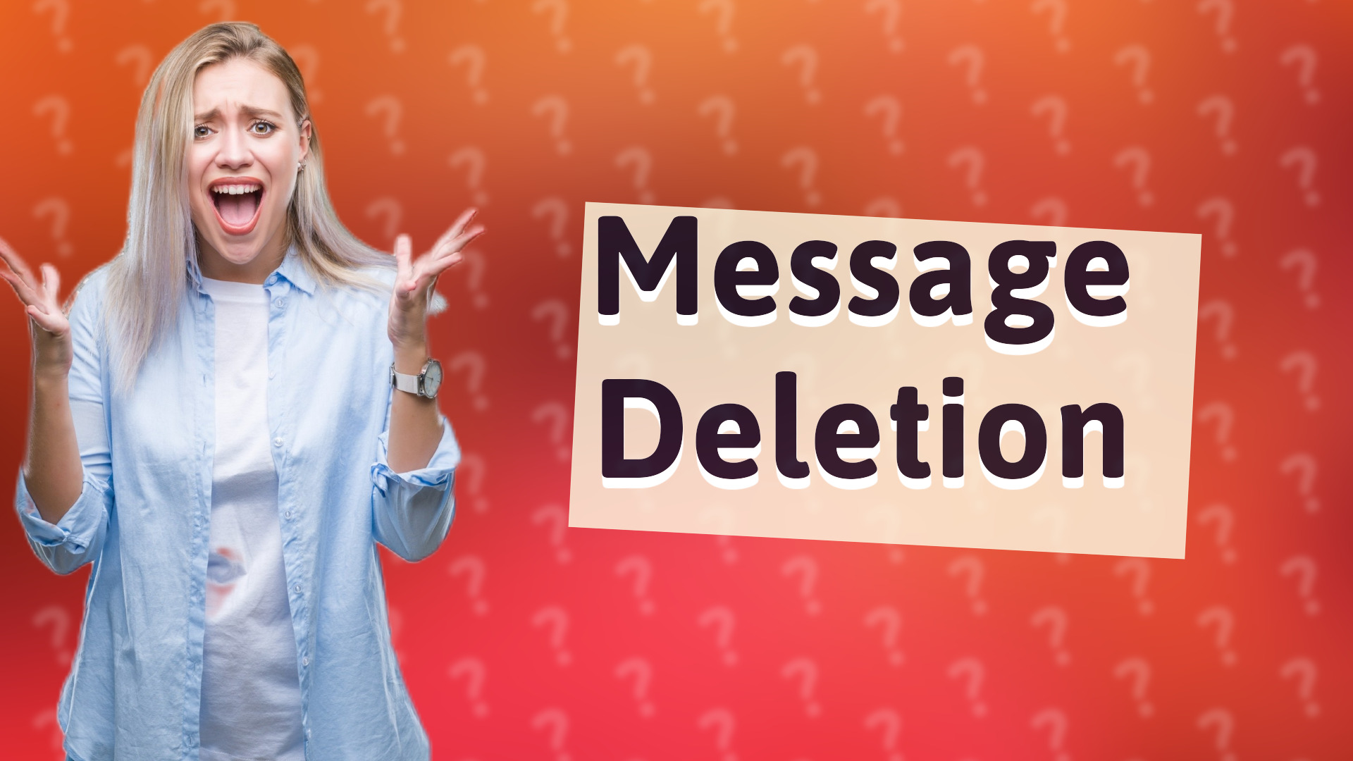 Message Deletion