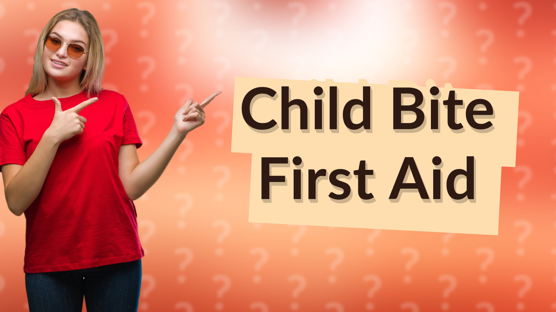 Child Bite First Aid