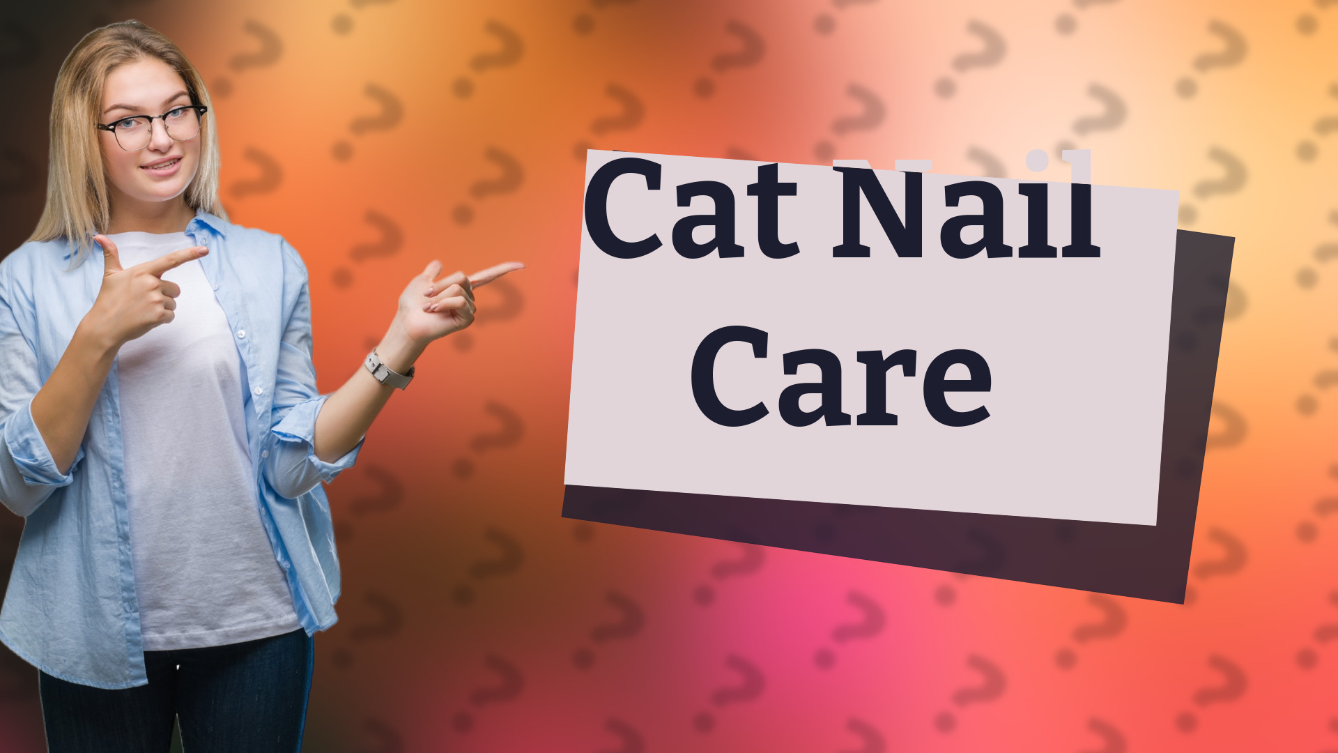 Cat Nail Care