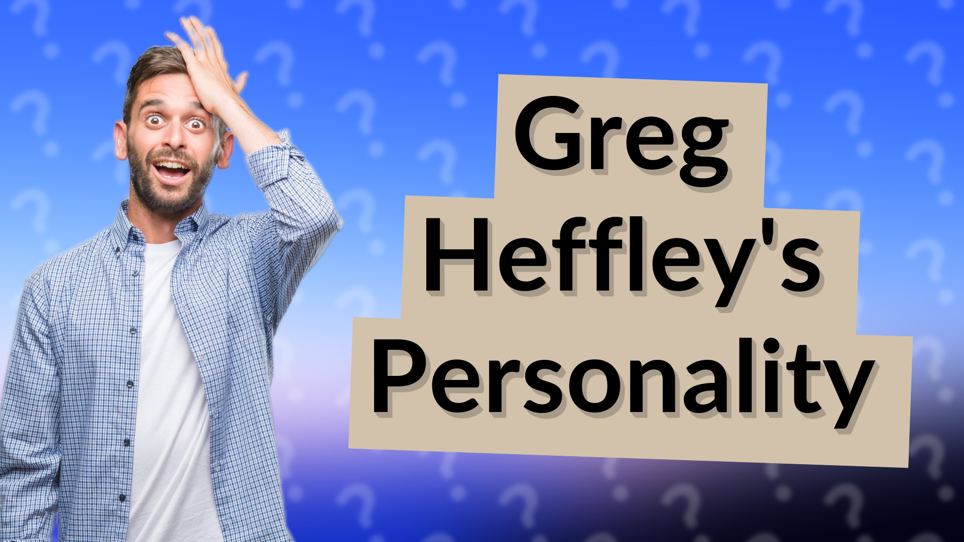 Greg Heffley's Personality
