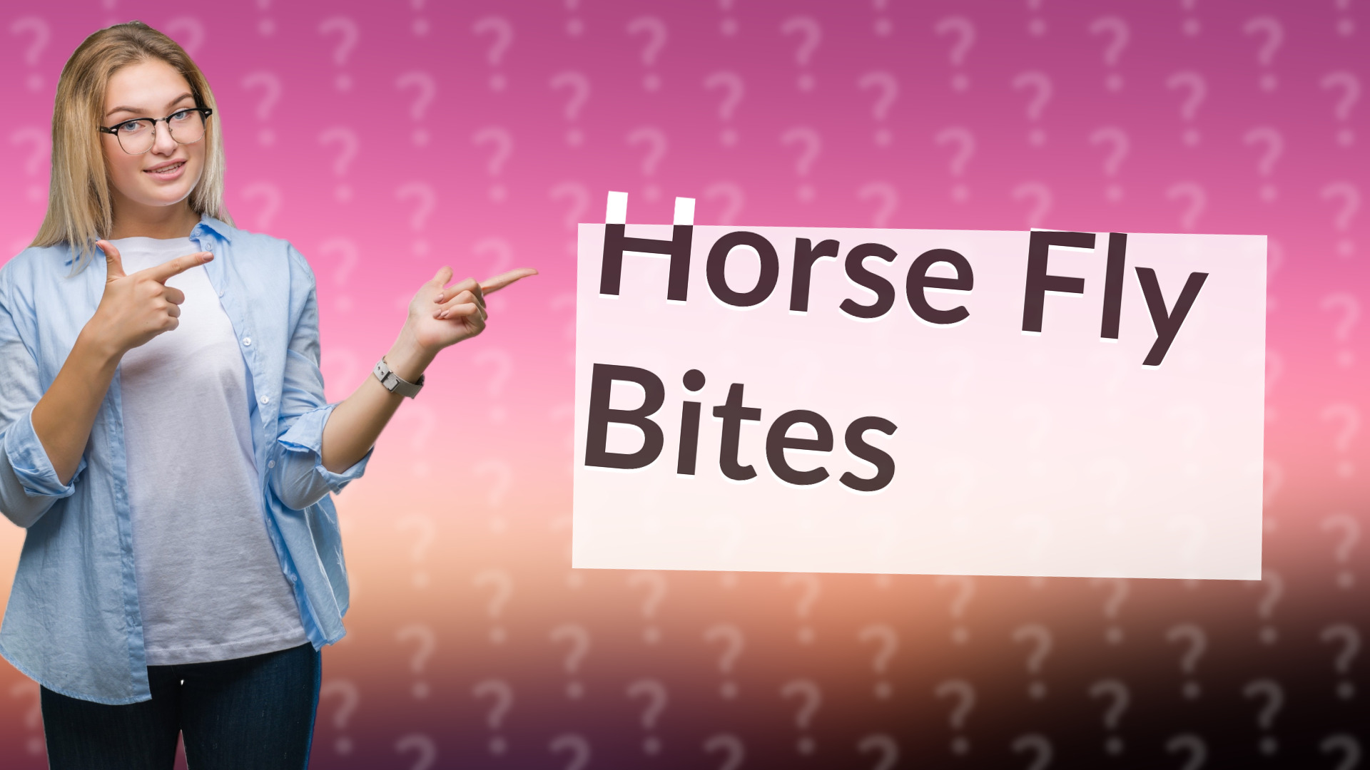 Horse Fly Bites