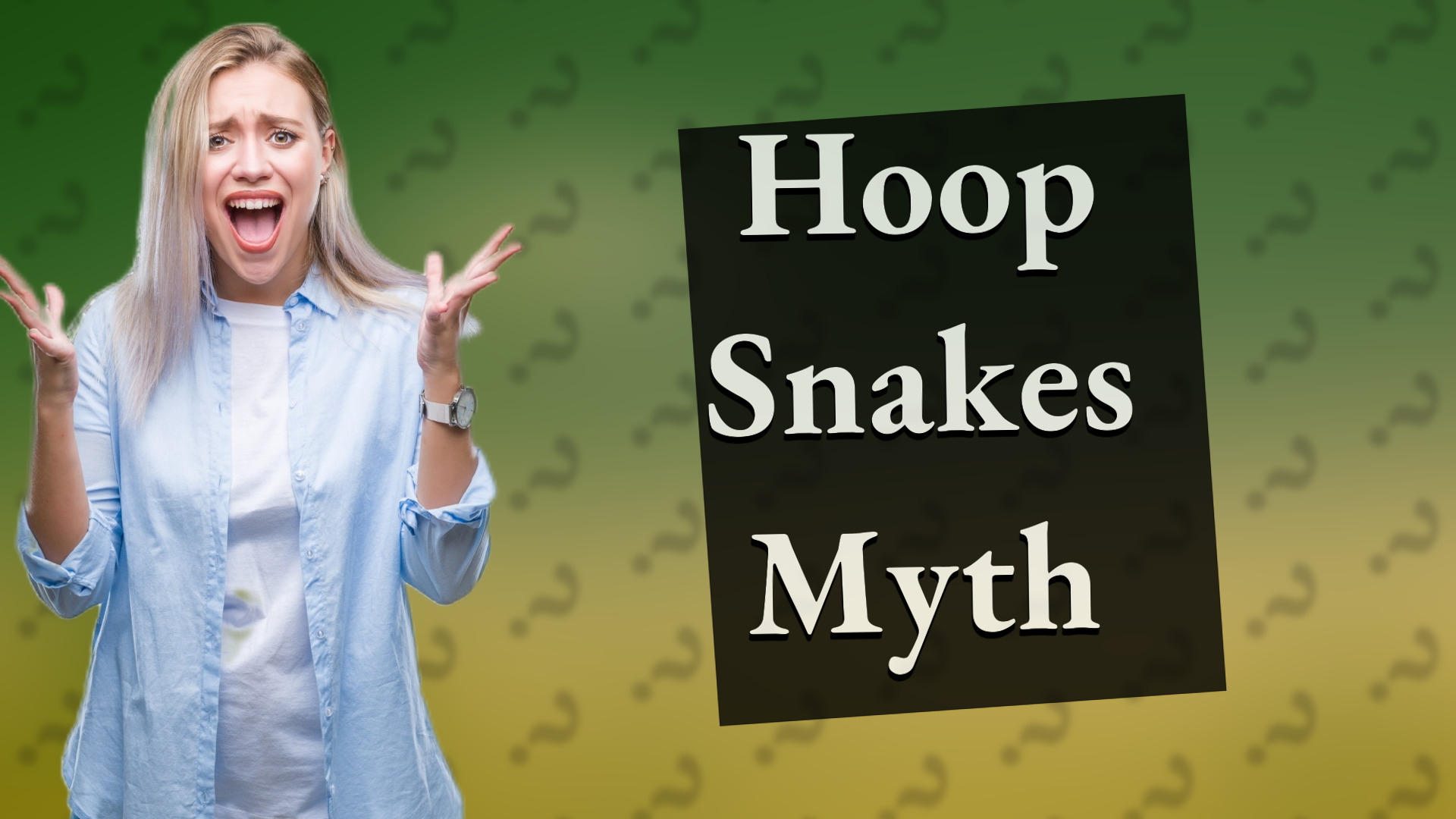Hoop Snakes Myth