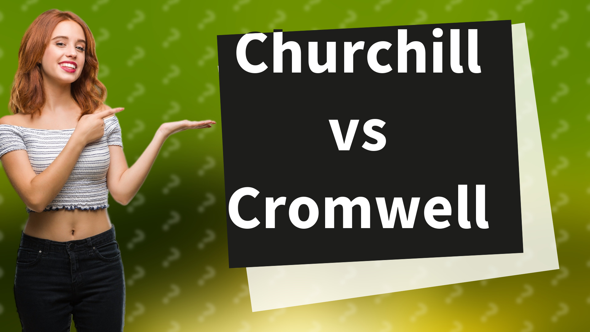 Churchill vs Cromwell
