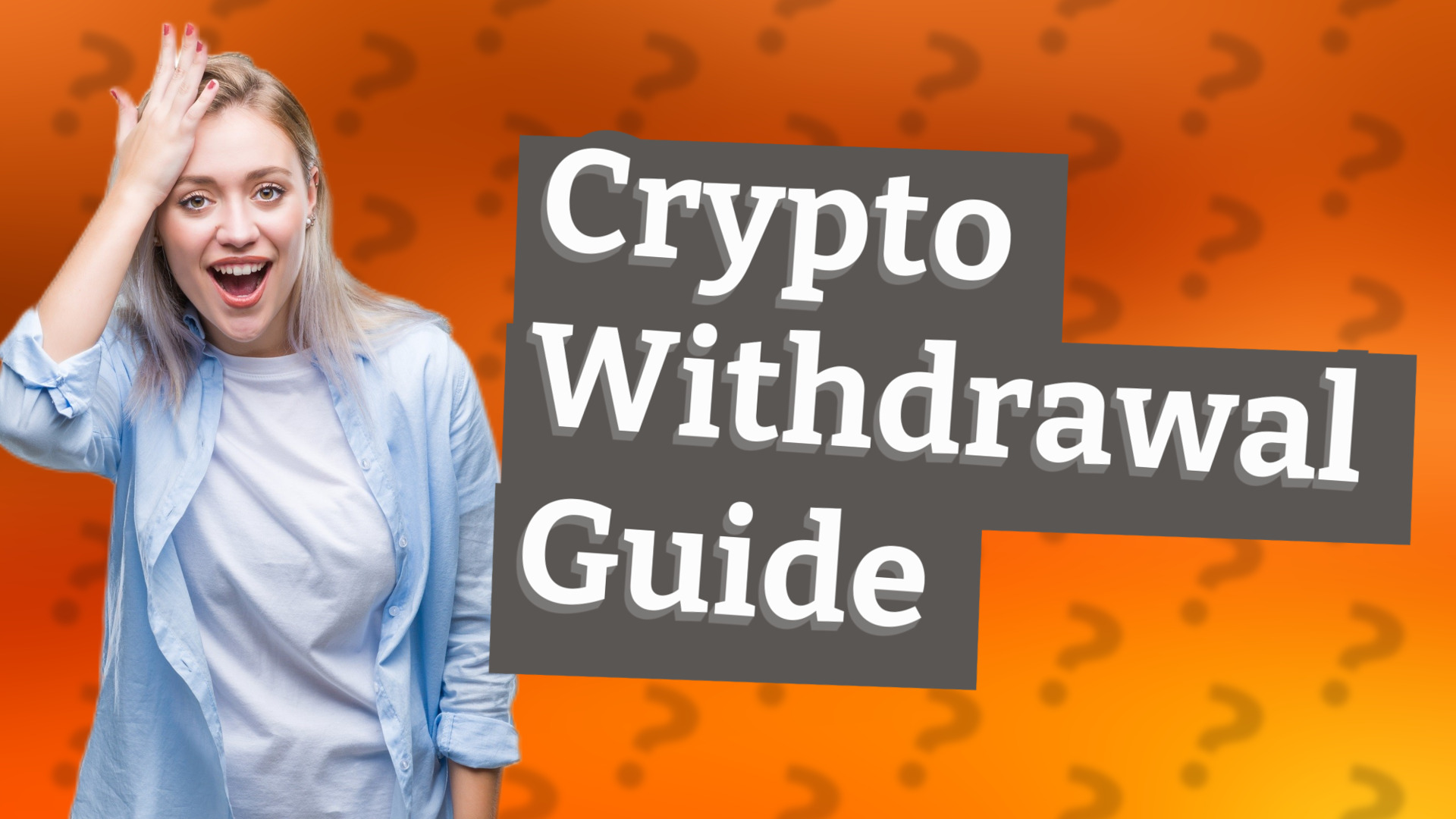 Crypto Withdrawal Guide