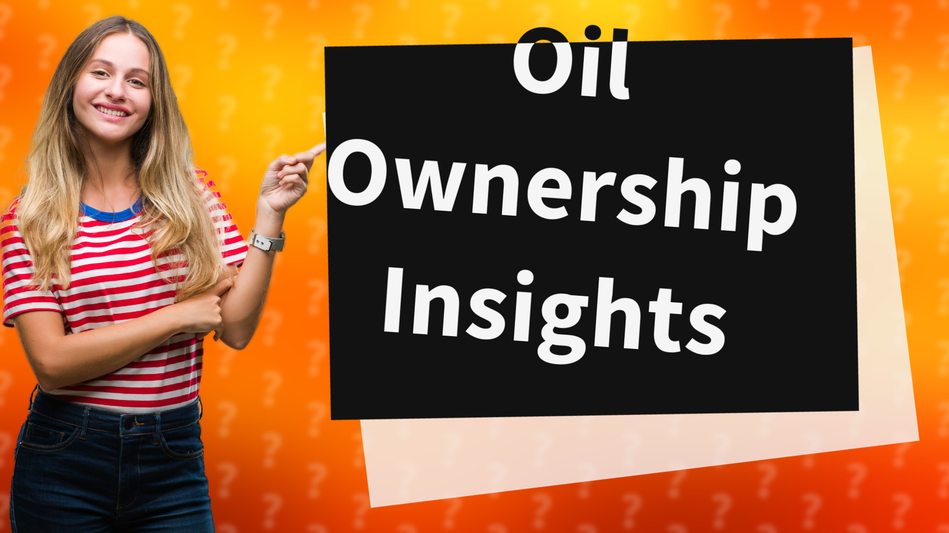 Oil Ownership Insights