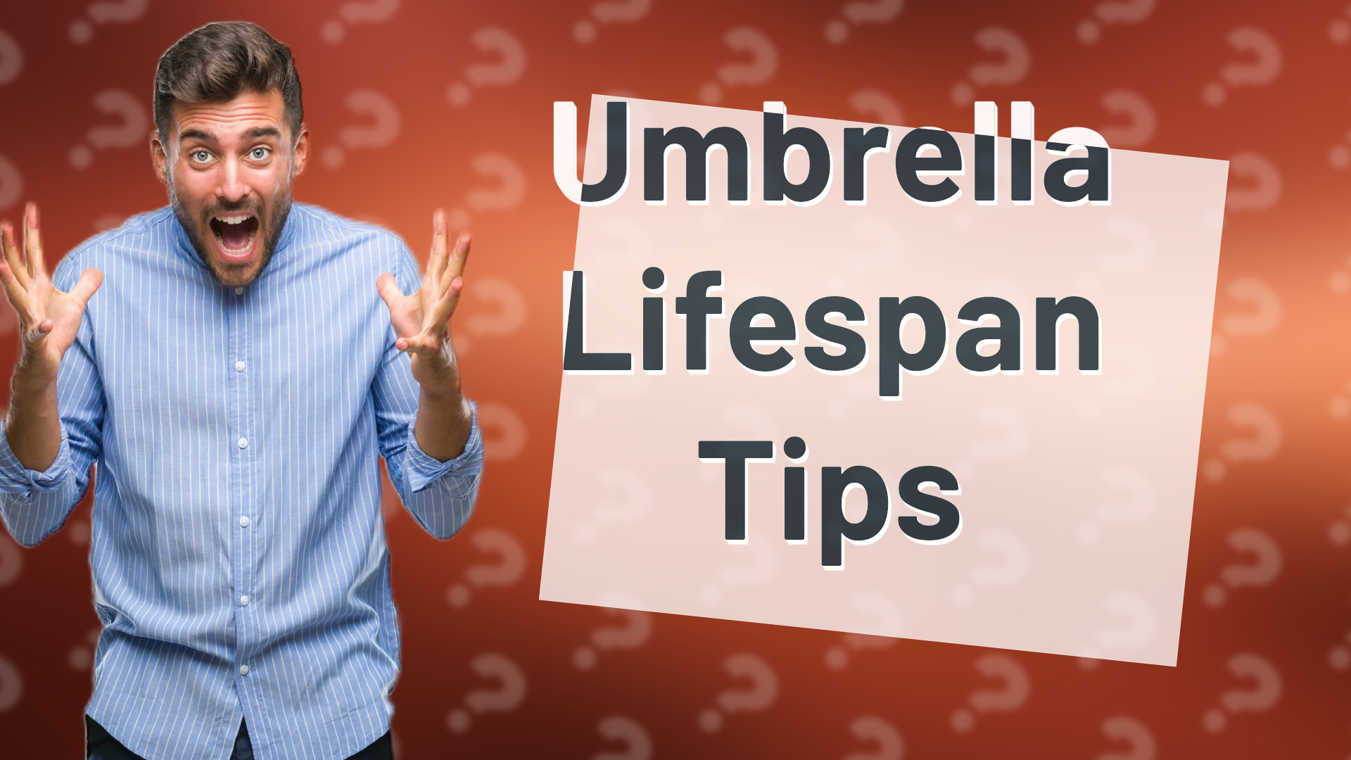 Umbrella Lifespan Tips
