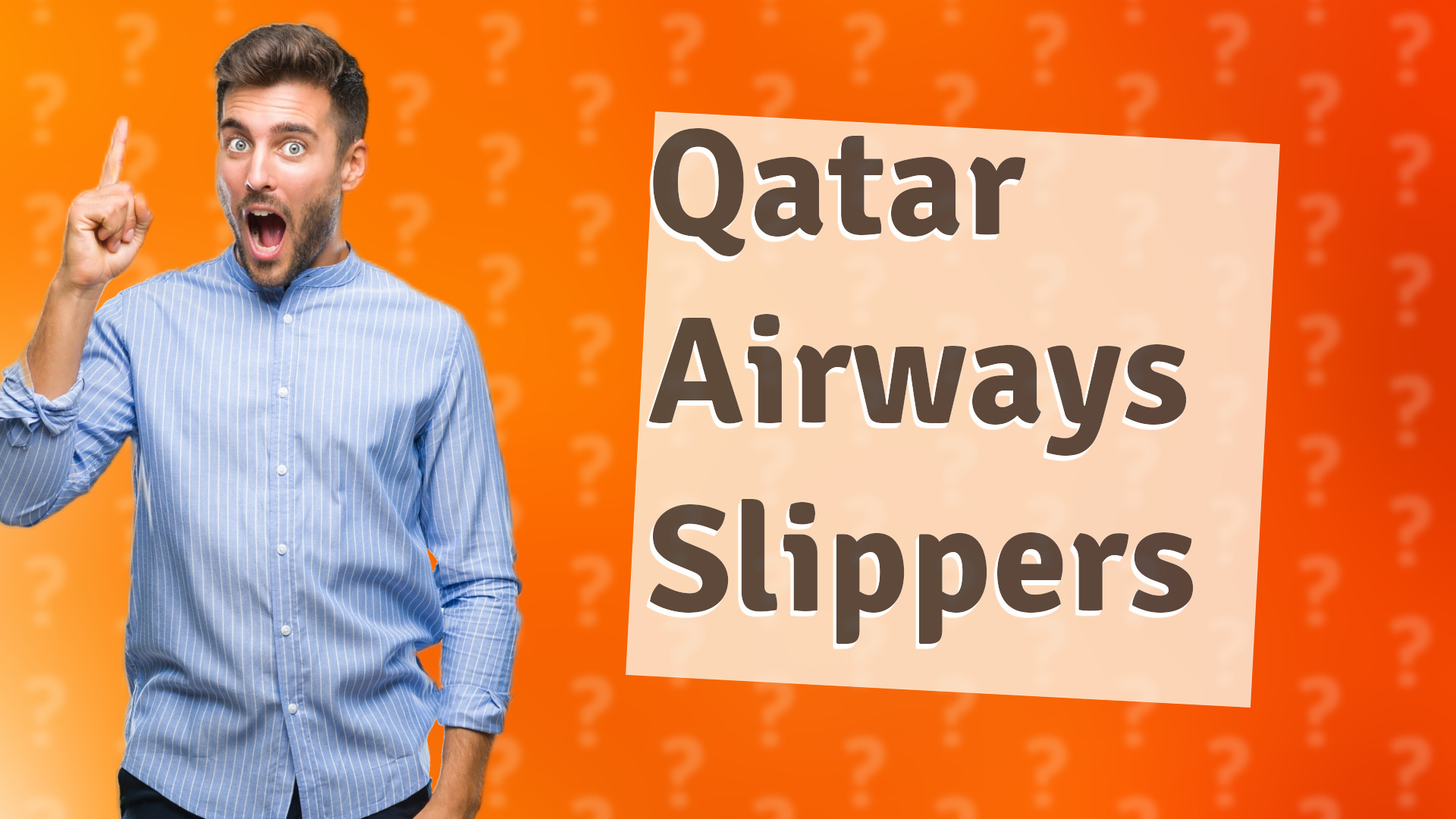 Qatar Airways Slippers