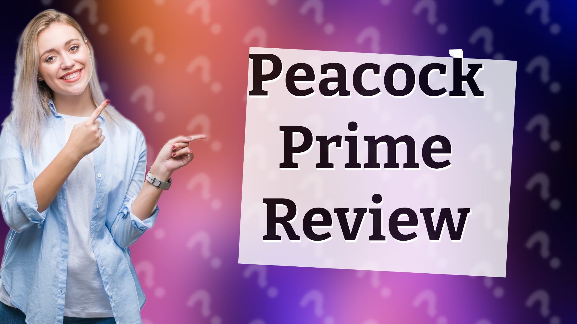 Peacock Prime Review
