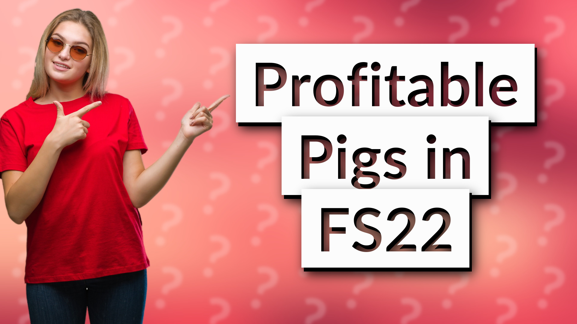Profitable Pigs in FS22