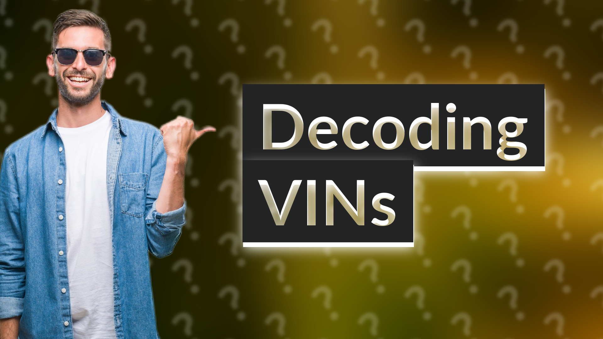 Decoding VINs