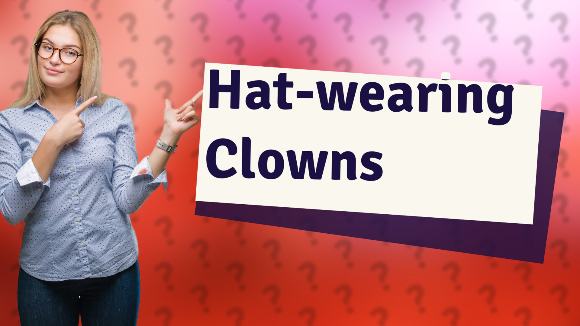 Hat-wearing Clowns
