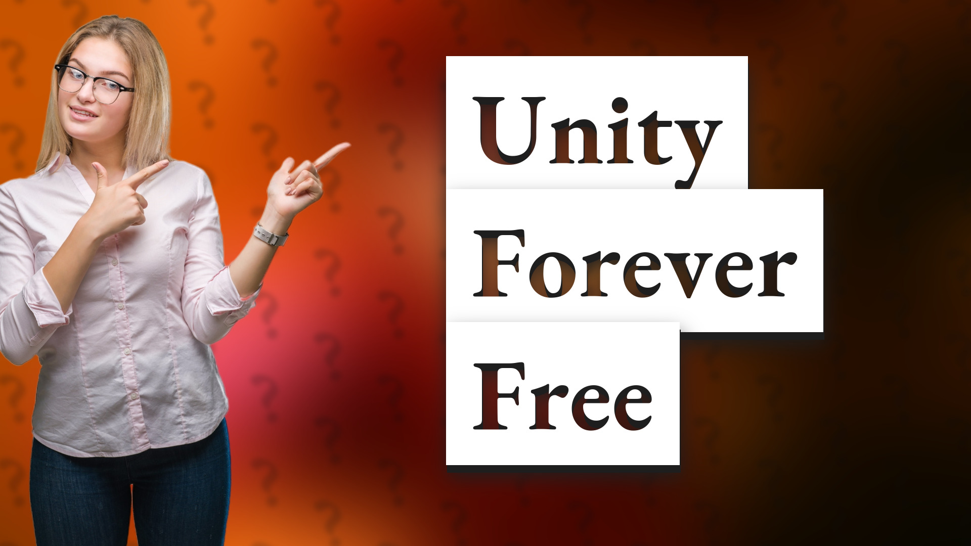 Unity Forever Free