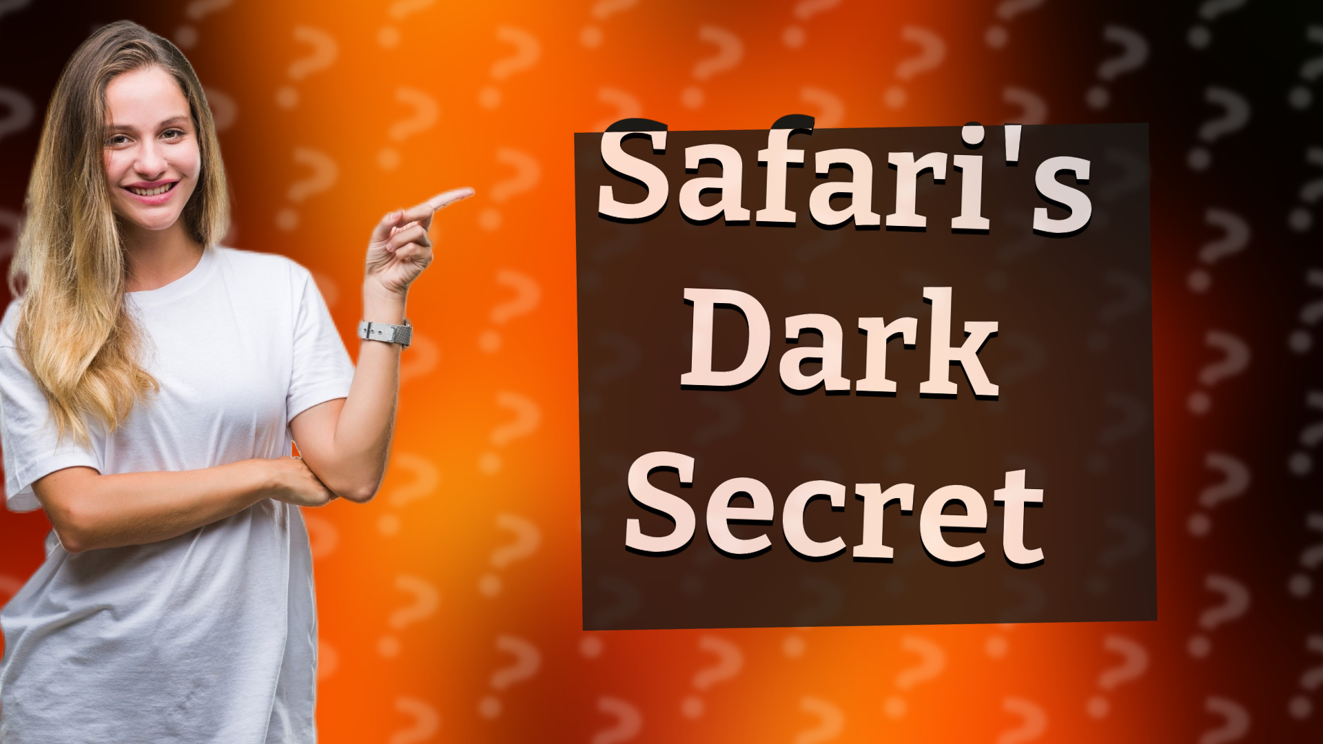 Safari's Dark Secret