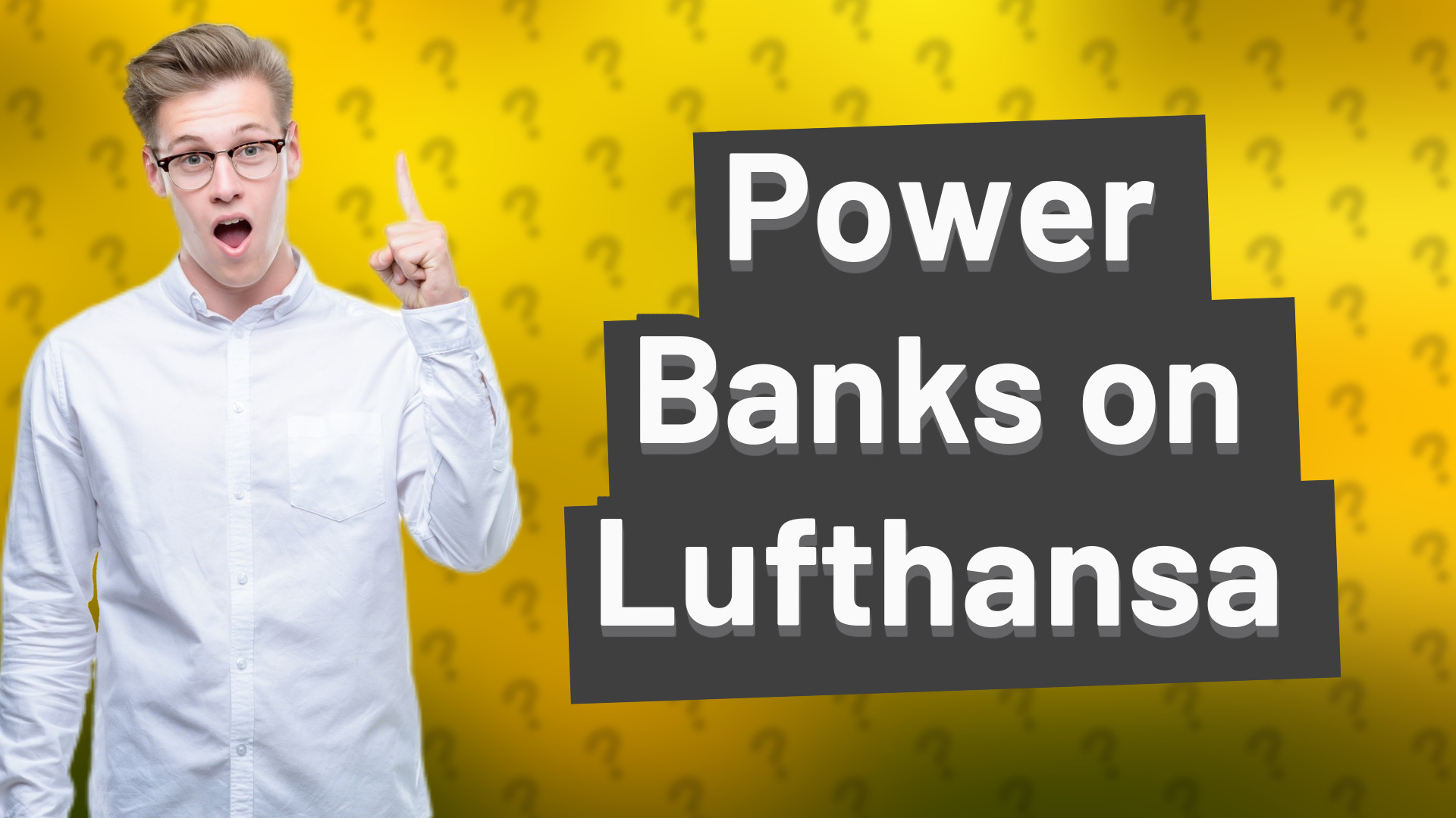 Power Banks on Lufthansa