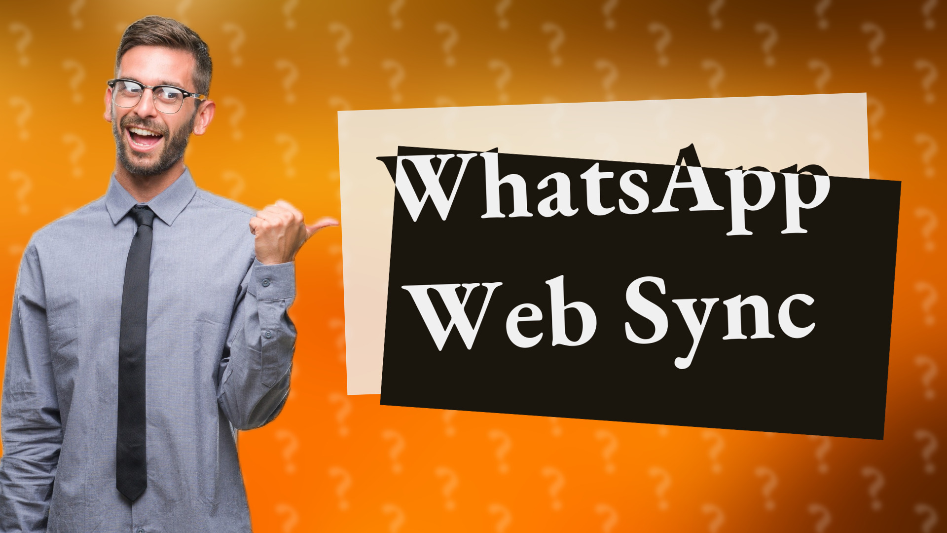 WhatsApp Web Sync