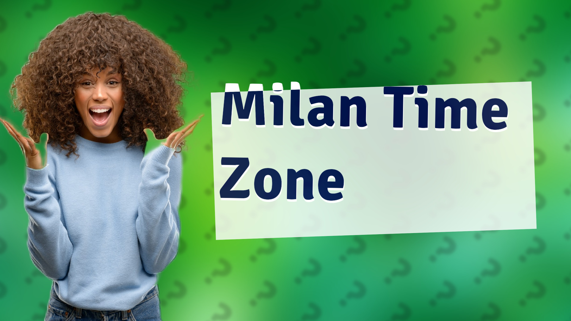 Milan Time Zone