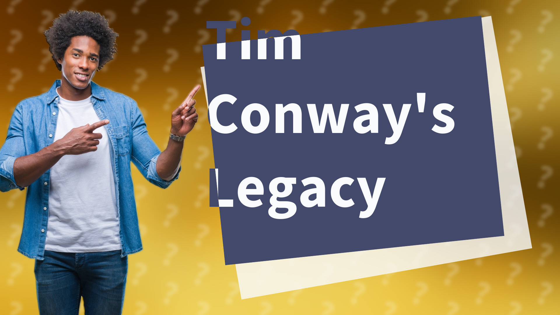 Tim Conway's Legacy