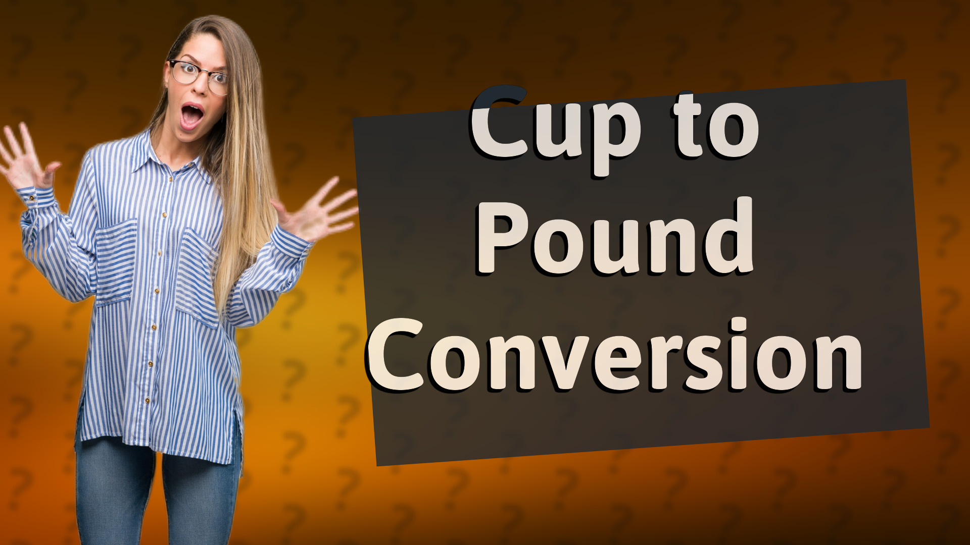 Cup to Pound Conversion