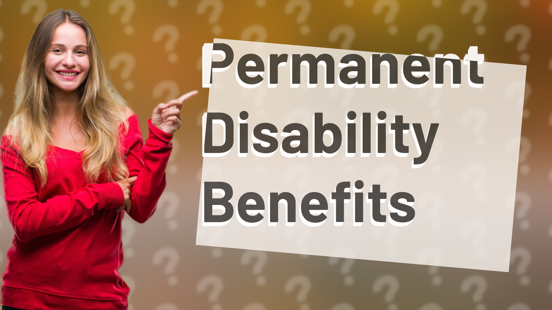 Permanent Disability Benefits