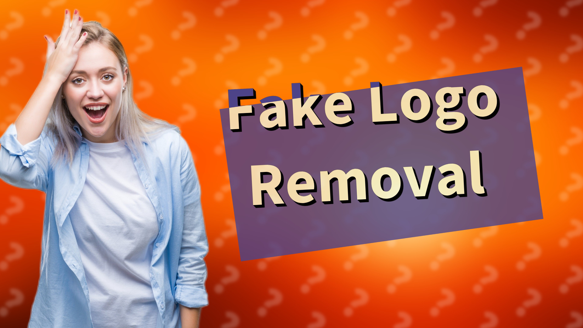 Fake Logo Removal
