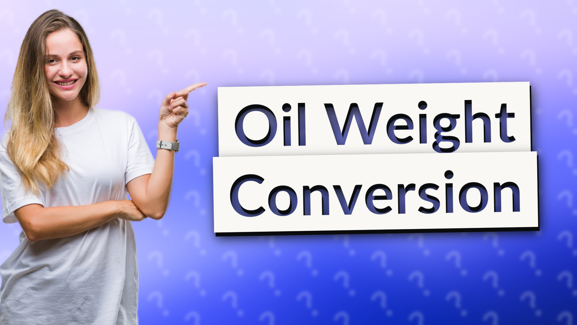 Oil Weight Conversion