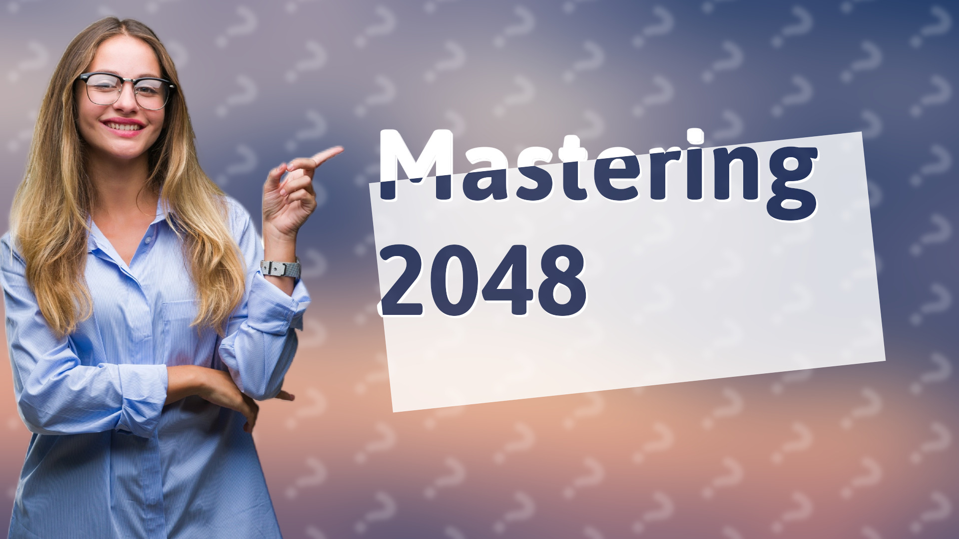 Mastering 2048