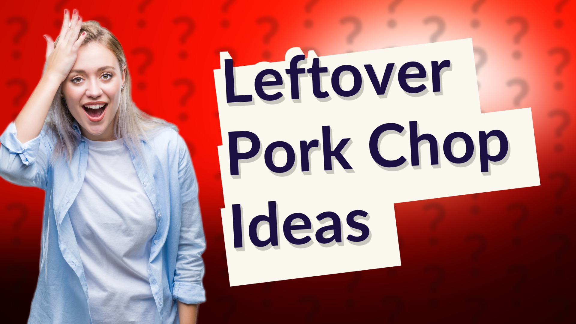 Leftover Pork Chop Ideas