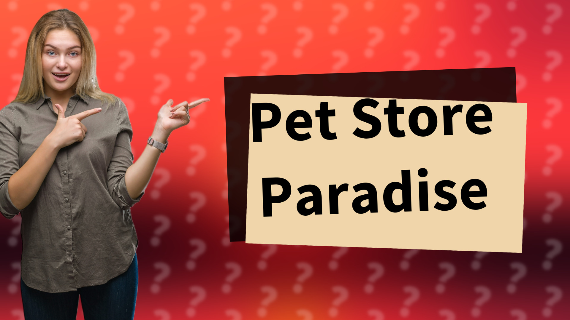 Pet Store Paradise