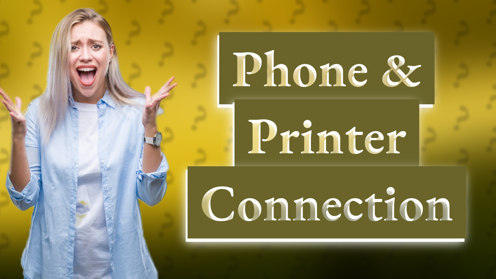 Phone & Printer Connection