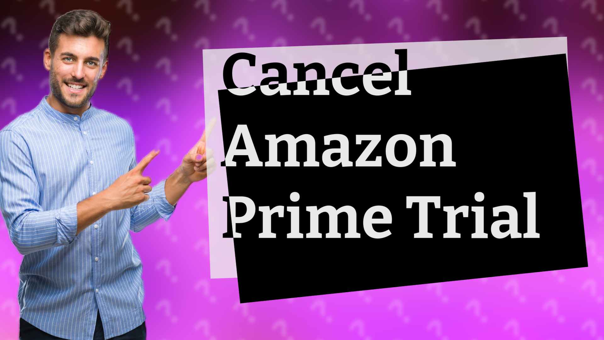 Cancel Amazon Prime Trial